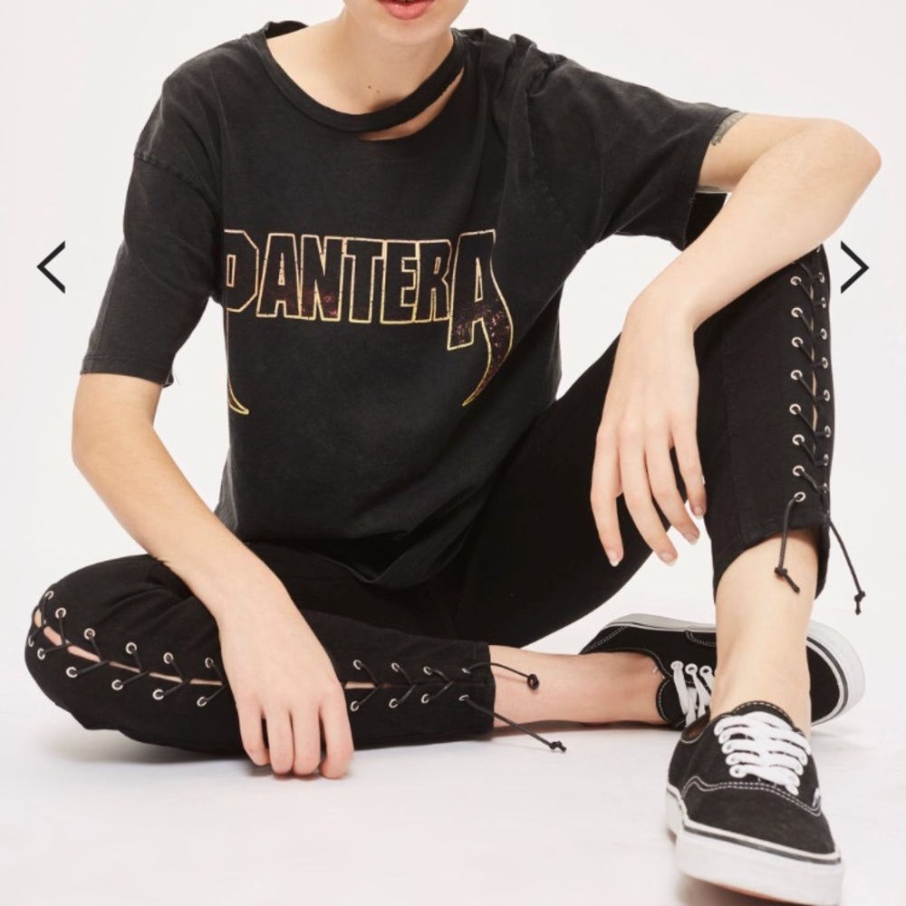 MOTO Front Lace Jamie Jeans